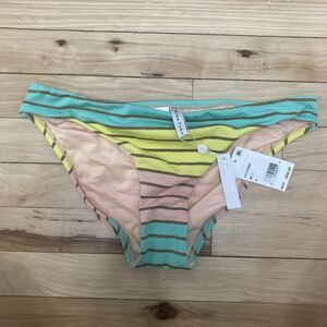 Trina Turk Bikini Bottom Womens Size 6 Colorful Stripe Swim Bottom